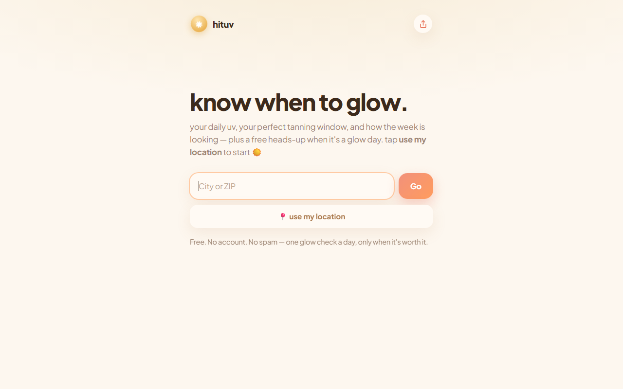 HitUV — website built by Creators Corner